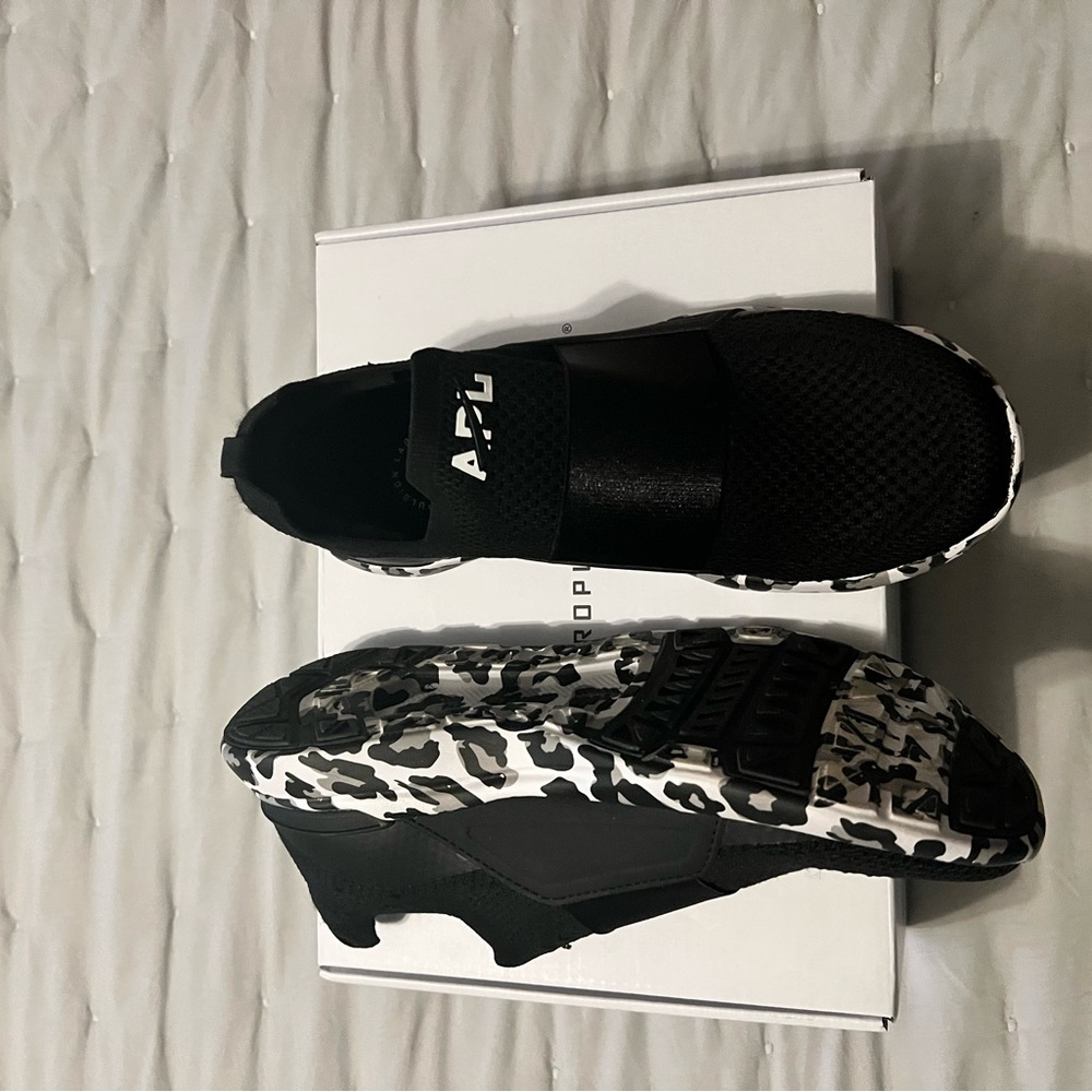 APL Black and White Women's Sneakers - Picture 8 of 9